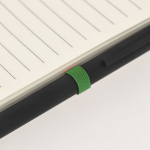 Carnet A5 à couverture rigide en carton recyclé, pages lignées quatrième vue