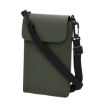 Sac bandoulière en similicuir avec fermeture velcro et sangle réglable deuxième vue