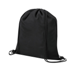 Sac à dos à cordons en nylon doux à personnaliser 135 g/m² deuxième vue