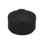 Gobelet pliable en silicone avec couvercle et bec coulissant 350 ml quatrième vue