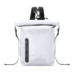 Sac à dos imperméable avec fermeture enroulable et capacité de 30 L couleur blanc première vue