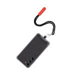 Bracelet porte-téléphone réglable avec mousqueton et support quatrième vue