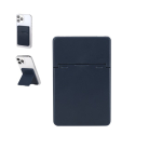 Porte-cartes avec support magnétique pour smartphone finition mate