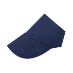 Casquette 5 panneaux en microfibre avec fermeture réglable à scratch sixième vue