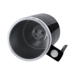 Tasse mélangeuse en acier inoxydable avec couvercle coulissant 400 ml quatrième vue