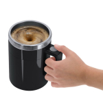 Tasse mélangeuse en acier inoxydable avec couvercle coulissant 400 ml cinquième vue