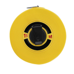 Mètre ruban avec manivelle et échelle en cm et en pouces 15 m deuxième vue