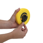 Mètre ruban avec manivelle et échelle en cm et en pouces 15 m quatrième vue