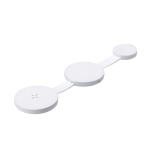 Chargeur sans fil magnétique et pliable 3 en 1 avec USB-C 15 W deuxième vue