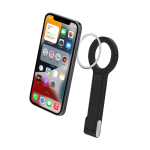 Support téléphone magnétique pliable, mousqueton et hauteur réglable troisième vue