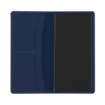 Carnet A5 à couverture rigide avec poche intérieure, pages lignées quatrième vue