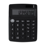Calculatrice de bureau 12 chiffres avec arrêt automatique couleur noir première vue