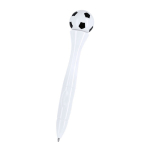 Stylo antistress rotatif avec motif ballon de football, encre bleue deuxième vue