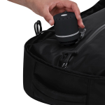 Sac à dos de voyage avec pompe à vide intégrée et sangle pour trolley huitième vue