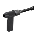 Souffleur aspirateur portable en plastique avec batterie rechargeable quatrième vue