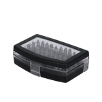 Set d’outils avec étui en plastique et embouts magnétiques  troisième vue