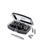 Set d’outils avec étui en plastique et embouts magnétiques vue principale