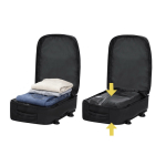 Sac à dos extensible en nylon sous vide avec pompe intégrée septième vue