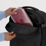 Boîte repas pliable avec couvercle translucide et fermeture 1,2 L quatrième vue