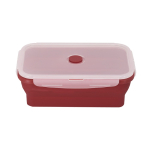 Boîte repas pliable avec couvercle translucide et fermeture 1,2 L cinquième vue