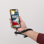 Bracelet en RPET avec câble de charge et transfert de données 60 W vue d'ambiance