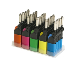 Briquet en plastique rechargeable au gaz avec sécurité enfant
