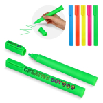 Surligneur fluorescent géant à encre parfumée, en plusieurs couleurs