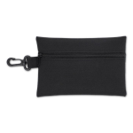 Trousse de premiers secours 14 pièces en sac polyester couleur noir troisième vue