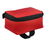 Trousse de premiers secours avec velcro conforme norme européenne couleur rouge cinquième vue
