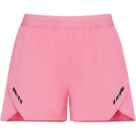 Short en polyester respirant pour femme, 110 g/m², Roly Direct Stratos couleur rose pastel troisième vue