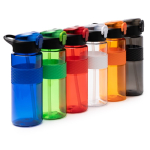 Bidon de sport en plastique recyclé avec doseur type paille 700 ml couleur orange vue détaillée 4