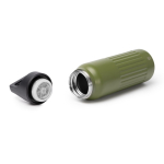 Bouteille en inox recyclé avec bouchon à ouverture par pression 500 ml couleur blanc vue détaillée 2