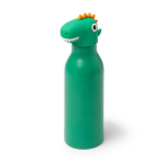 Gourde isotherme au design enfant avec bouchon tête d’animal 450 ml couleur vert première vue d'usage