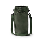 Sac bandoulière porte-bouteille en plastique éco 2,5 L couleur vert foncé deuxième vue