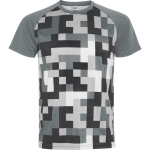 T-shirt technique unisexe en polyester 150 g/m² Roly Direct Ventor couleur gris première vue d'usage