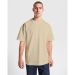 T-shirt unisexe oversize en coton 270 g/m² Roly Direct Chow couleur blanc première vue d'usage