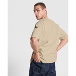 T-shirt unisexe oversize en coton 270 g/m² Roly Direct Chow couleur blanc vue détaillée 3