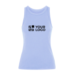 Débardeur femme en maille côtelée 270 g/m² Roly Direct Dribe vue principale