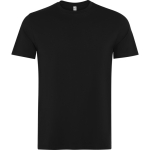 T-shirt unisexe en coton à manches courtes 180 g/m² Roly Direct Kutta couleur noir première vue d'usage