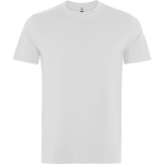 T-shirt unisexe en coton à manches courtes 180 g/m² Roly Direct Kutta couleur blanc première vue d'usage