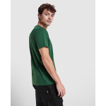 T-shirt unisexe en coton à manches courtes 180 g/m² Roly Direct Kutta couleur vert bouteille vue détaillée 1