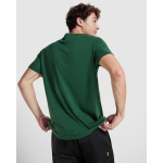 T-shirt unisexe en coton à manches courtes 180 g/m² Roly Direct Kutta couleur vert bouteille vue détaillée 4