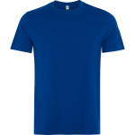 T-shirt unisexe en coton à manches courtes 180 g/m² Roly Direct Kutta couleur bleu roi première vue d'usage