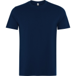T-shirt unisexe en coton à manches courtes 180 g/m² Roly Direct Kutta couleur bleu marine première vue d'usage