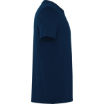 T-shirt unisexe en coton à manches courtes 180 g/m² Roly Direct Kutta couleur bleu marine