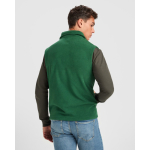 Gilet polaire unisexe avec zip 300 g/m² Roly Direct New Bellagio couleur vert bouteille vue détaillée 3