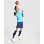 Ensemble sport unisexe polyester 140 g/m² Roly Direct Titan couleur turquoise vue détaillée 7