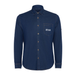 Chemise en denim de coton avec tissu stretch 210g/m² Roly Direct Lujan vue principale
