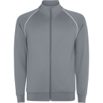 Sweat-shirt de sport unisexe à col montant 210 g/m² Roly Direct Valier couleur gris première vue d'usage