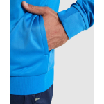 Sweat-shirt de sport unisexe à col montant 210 g/m² Roly Direct Valier couleur bleu roi vue détaillée 4